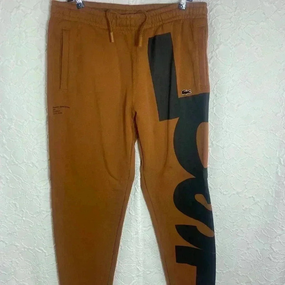 Lacoste Men Contrast Lettering Cotton - Picture 7 of 10